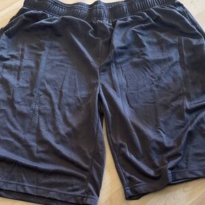 Men's Charcoal Athletic Shorts